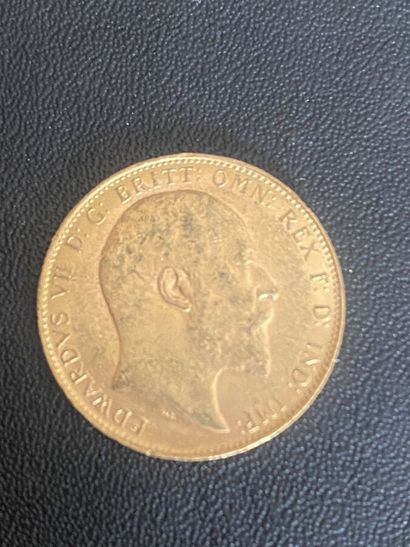 ENGLAND 1 gold coin Edward VII 1909