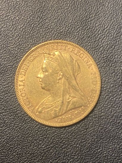 ENGLAND 1 gold sovereign VICTORIA 1898