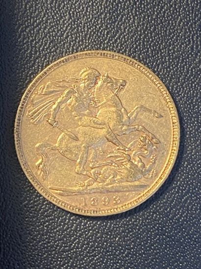 ENGLAND 1 sovereign VICTORIA 1893