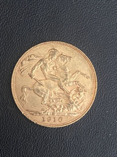 ENGLAND 1 gold coin Edward VII 1910