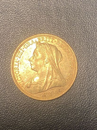 ENGLAND 1 gold sovereign VICTORIA 1895