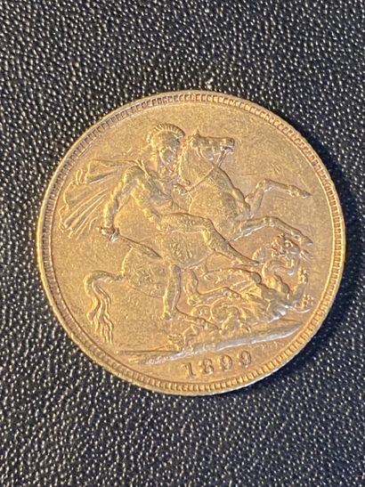 ENGLAND 1 gold sovereign VICTORIA 1899