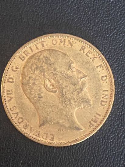 ENGLAND 1 gold coin Edward VII 1906