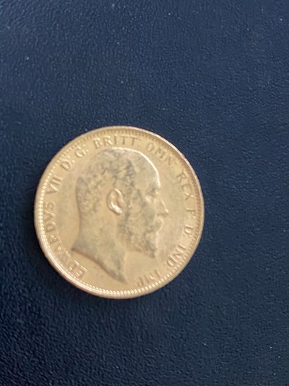 ENGLAND 1 gold coin Edward VII 1909