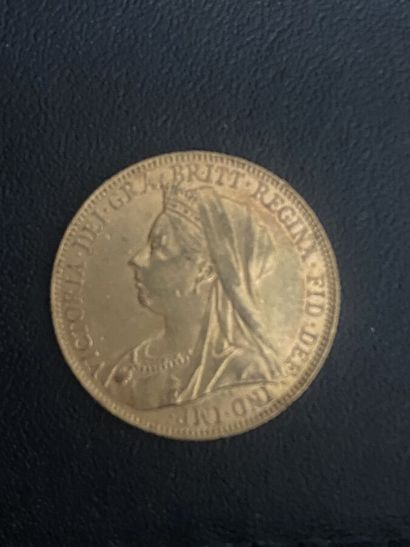 ENGLAND 1 gold sovereign VICTORIA 1901
