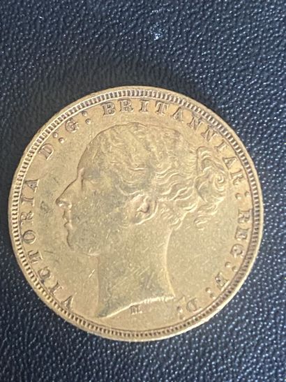 ENGLAND 1 sovereign VICTORIA 1880