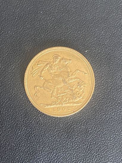 ENGLAND 1 gold coin Edward VII 1902