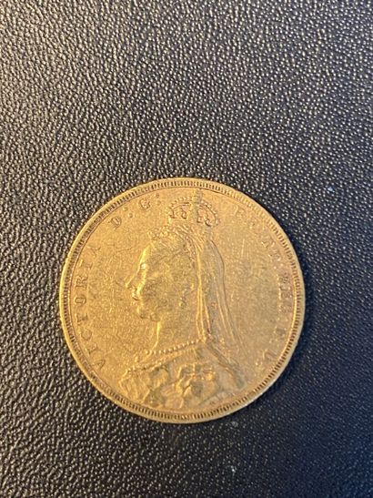 ENGLAND 1 sovereign VICTORIA 1890