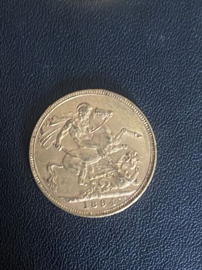 ENGLAND 1 gold sovereign VICTORIA 1894