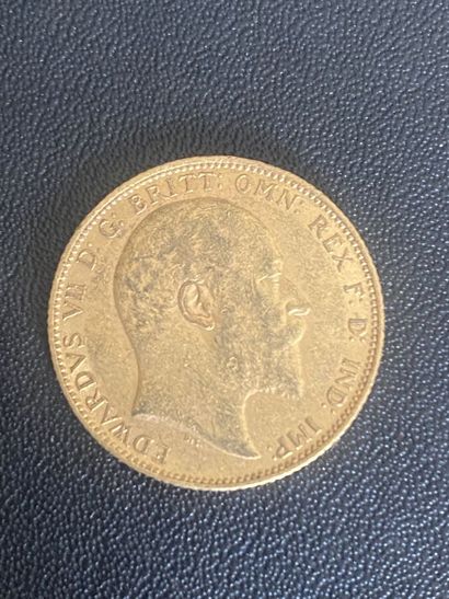 ENGLAND 1 gold coin Edward VII 1902