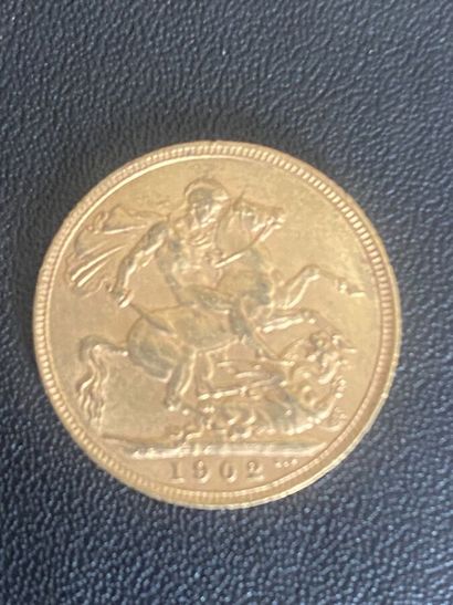 ENGLAND 1 gold coin Edward VII 1902