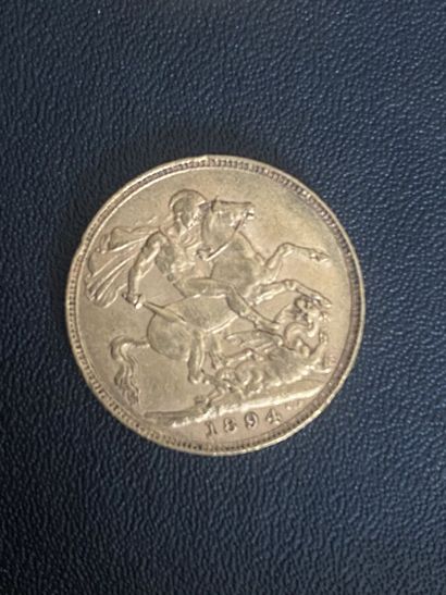 ENGLAND 1 gold sovereign VICTORIA 1894
