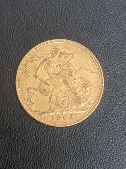 ENGLAND 1 gold coin Edward VII 1902