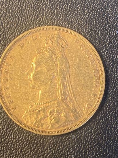 ENGLAND 1 sovereign VICTORIA 1893