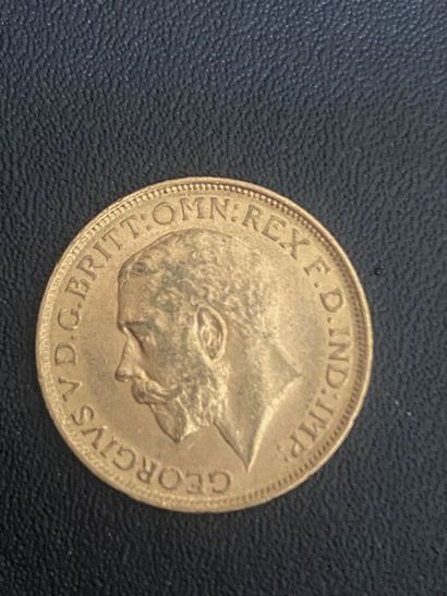 ENGLAND 1 gold coin George V 1912