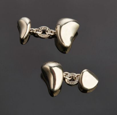 LINKS OF LONDON - Paire de boutons de manchettes...