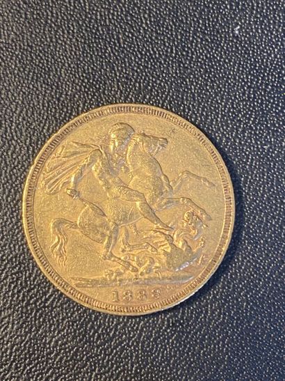 ENGLAND 1 sovereign VICTORIA 1888