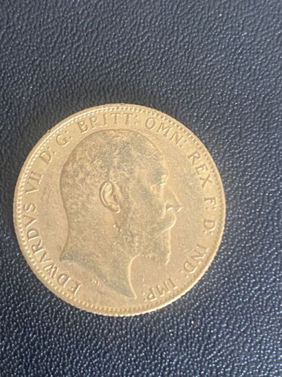 ENGLAND 1 gold coin Edward VII 1909