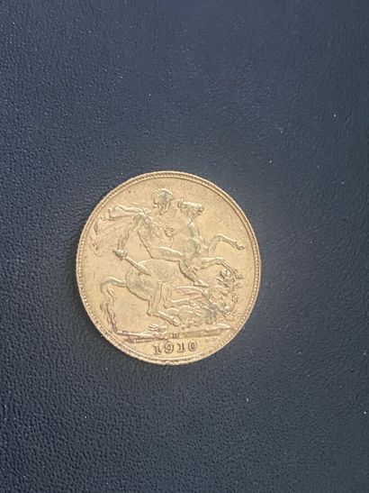 ENGLAND 1 gold coin Edward VII 1910