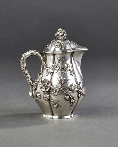 CHRISTOFLE
Small electroplating jug in the...