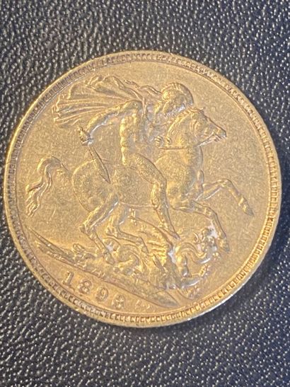 ENGLAND 1 sovereign VICTORIA 1893
