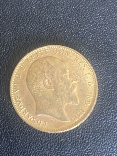ENGLAND 1 gold coin Edward VII 1905