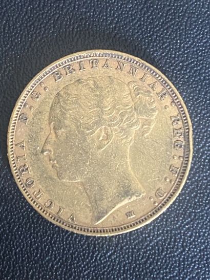ENGLAND 1 sovereign VICTORIA 1886