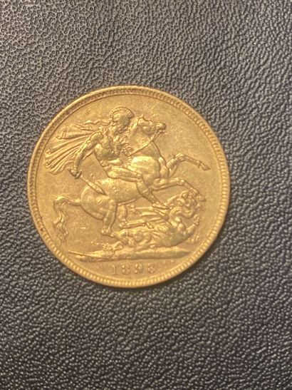 ENGLAND 1 gold sovereign VICTORIA 1898