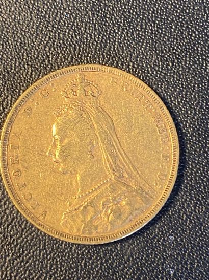 ENGLAND 1 sovereign VICTORIA 1889
