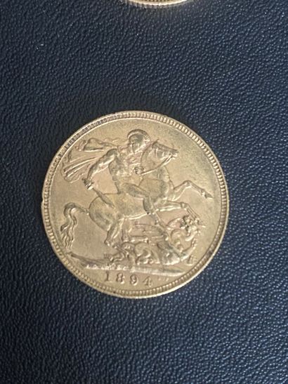 ENGLAND 1 gold sovereign VICTORIA 1894