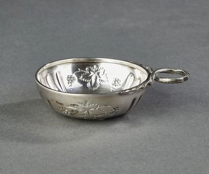 Silver wine-taster (925 thousandths), snake...