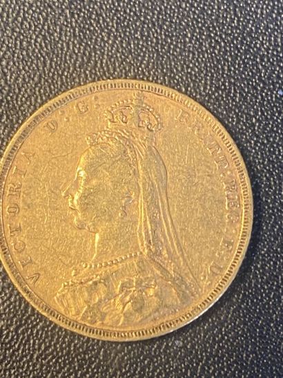 ENGLAND 1 sovereign VICTORIA 1892