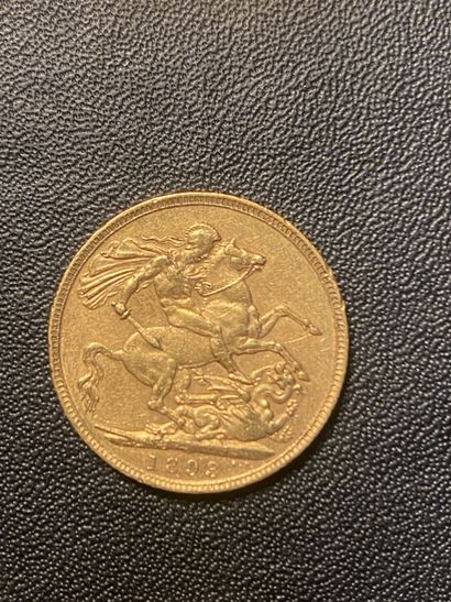 ENGLAND 1 gold sovereign VICTORIA 1898