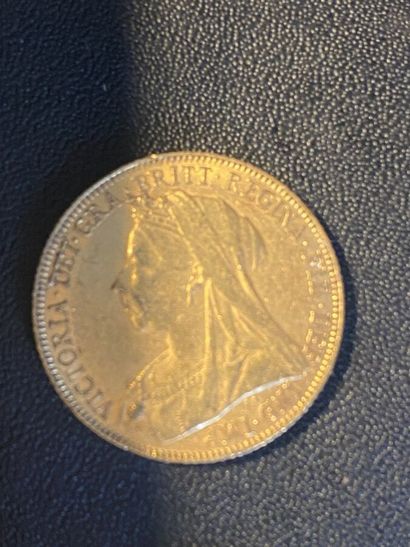 ENGLAND 1 gold sovereign VICTORIA 1900