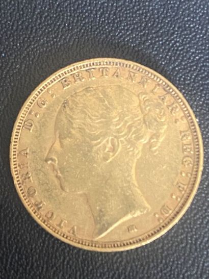 ENGLAND 1 sovereign VICTORIA 1885