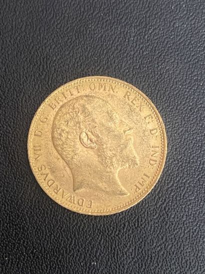 ENGLAND 1 gold coin Edward VII 1905