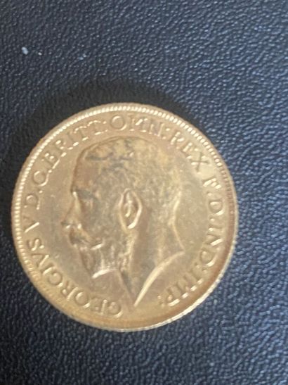ENGLAND 1 gold coin George V 1911