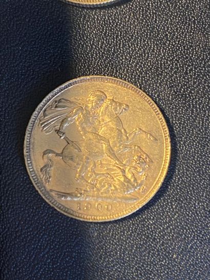 ENGLAND 1 gold sovereign VICTORIA 1900
