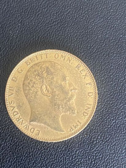 ENGLAND 1 gold coin Edward VII 1906