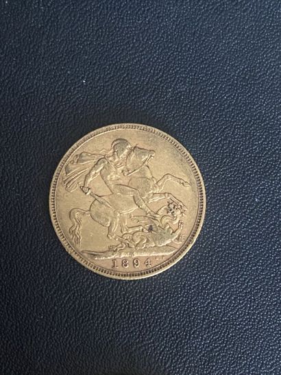 ENGLAND 1 gold sovereign VICTORIA 1894
