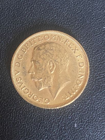 ENGLAND 1 gold coin George V 1914