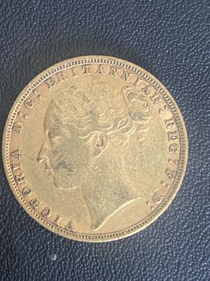 ENGLAND 1 sovereign VICTORIA 1876