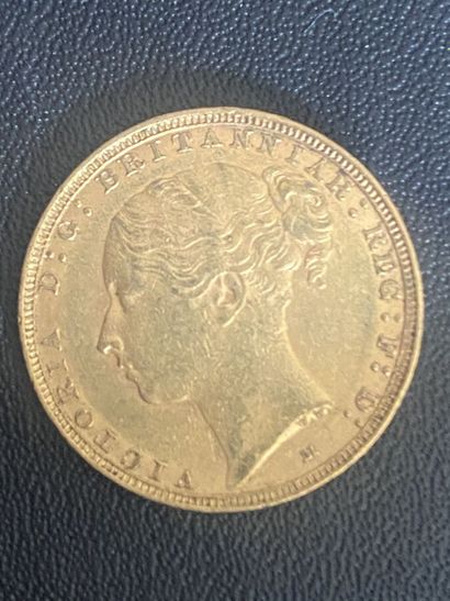 ENGLAND 1 sovereign VICTORIA 1886
