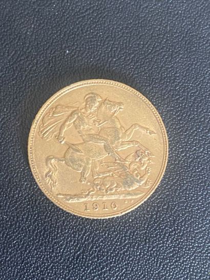 ENGLAND 1 gold coin Edward VII 1910