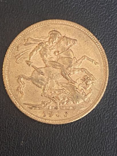 ENGLAND 1 gold coin Edward VII 1906
