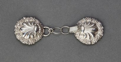 Boucle de ceinture de cape en argent (925...