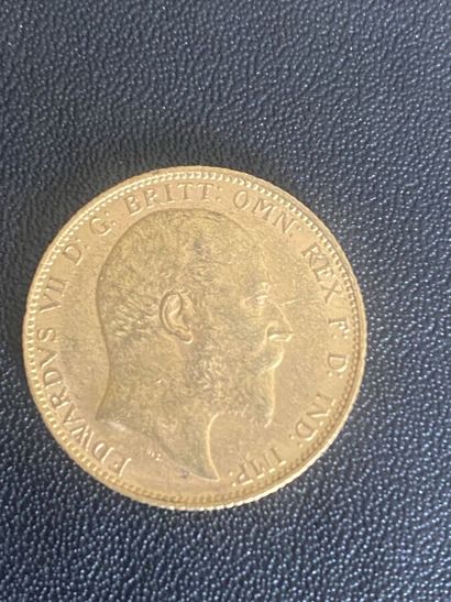ENGLAND 1 gold coin Edward VII 1905