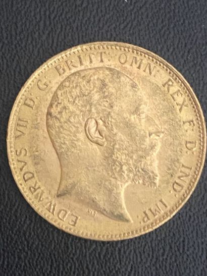 ENGLAND 1 gold coin Edward VII 1902