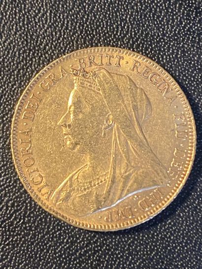 ENGLAND 1 gold sovereign VICTORIA 1900