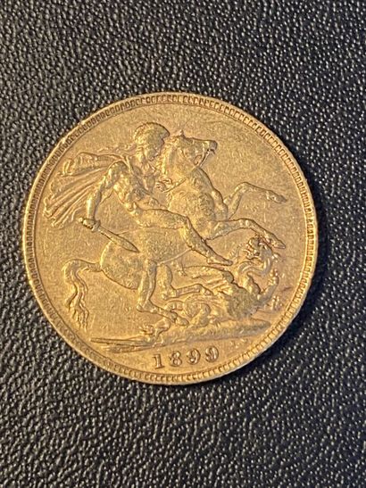 ENGLAND 1 sovereign VICTORIA 1899